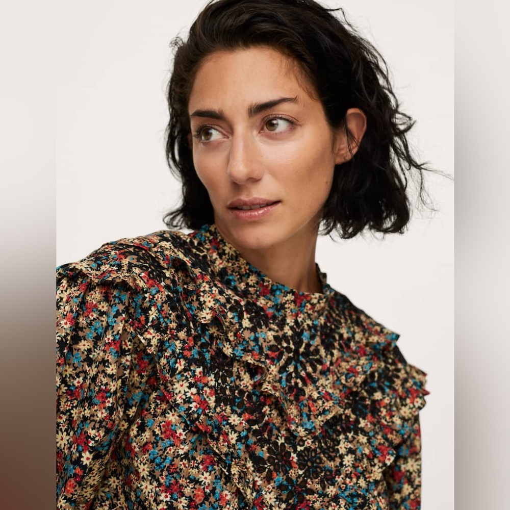Mango Embroidered Dress - Picture 3 of 4